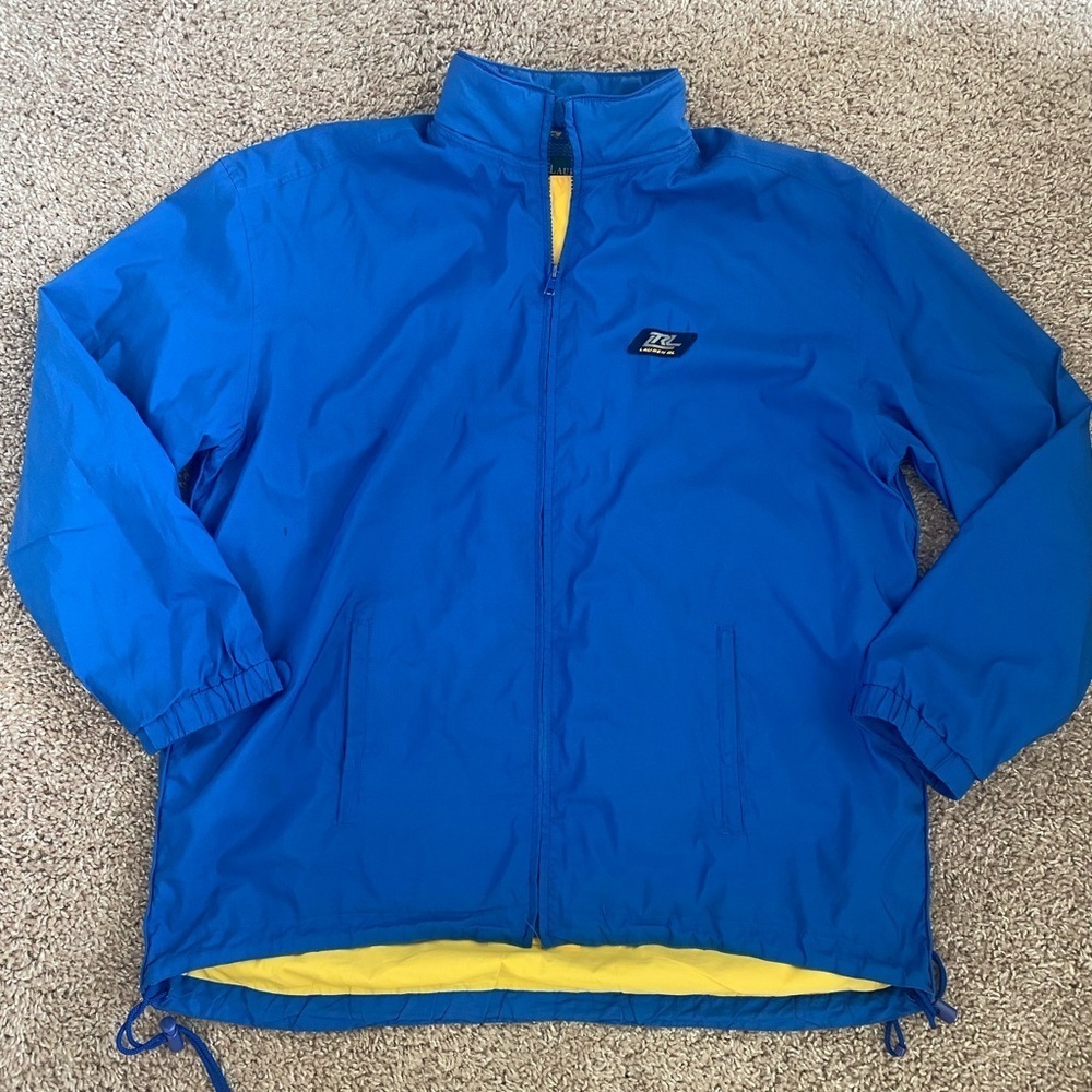 RALPH LAUREN Blue Windbreaker Jacket M